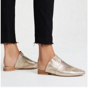 Free People Sienna Ruffle Mules Sz 7.5